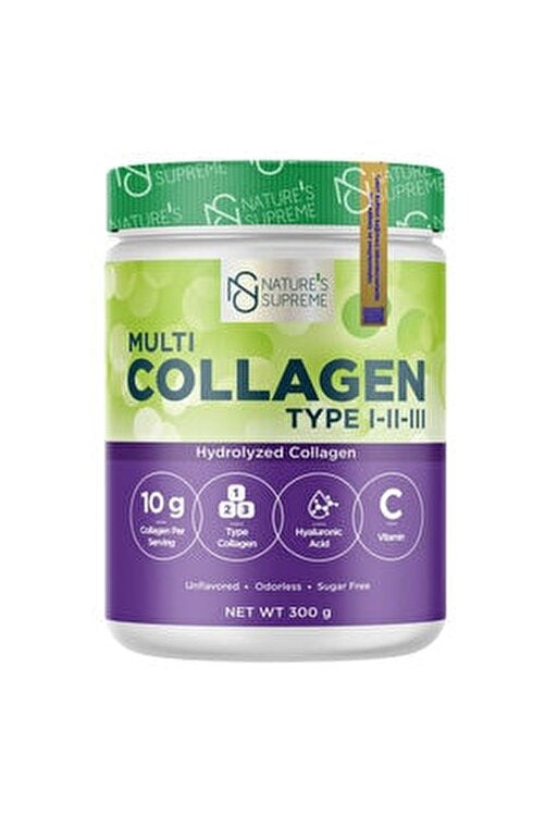 NATURE’S SUPREME MULTI COLLAGEN TYPE I-II-III 300G