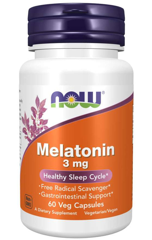 NOW MELATONIN 3MG 90 CAPSULES - E-Pharmacy Ghana