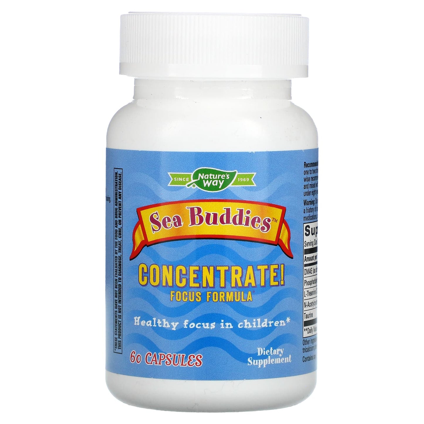 NATURE’S WAY SEA BUDDIES CONCENTRATE FOCUS FORMULA