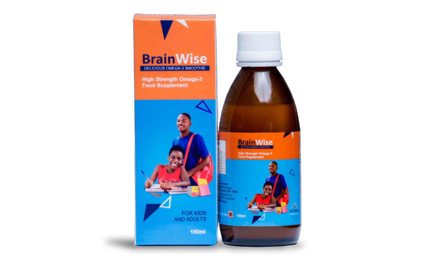 BRAINWISE OMEGA-3 SYRUP - E-Pharmacy Ghana