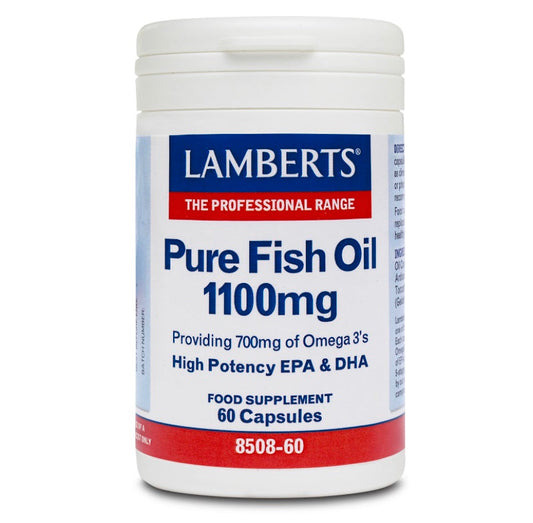 LAMBERTS PURE FISH OIL 1100MG, 60 CAPSULES