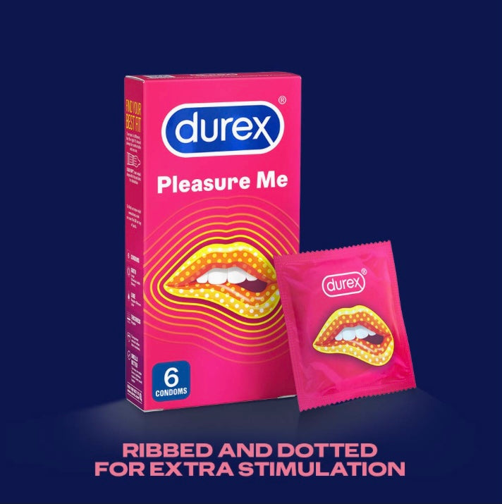 DUREX PLEASURE ME CONDOMS 6s - E-Pharmacy Ghana