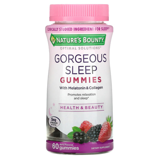 NATURE’S BOUNTY GORGEOUS SLEEP, 60 GUMMIES
