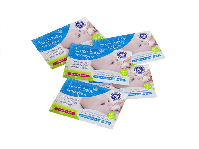 BRUSH-BABY DENTALWIPES