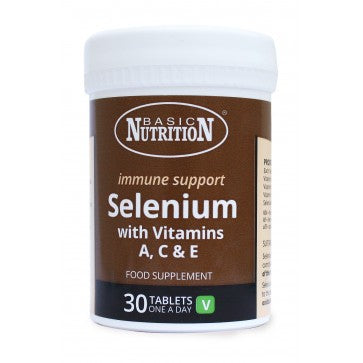 BASIC NUTRITION SELENIUM 30 TABLETS
