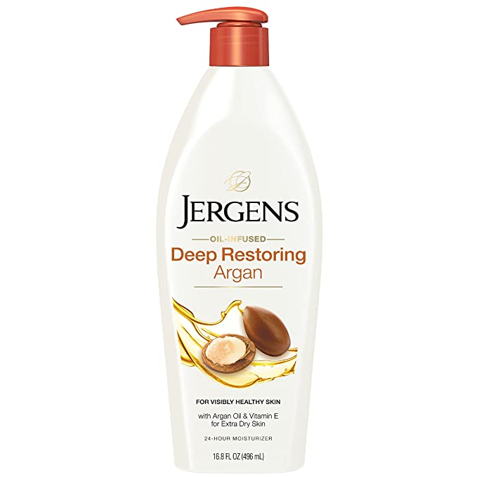 JERGENS OIL-INFUSED DEEP RESTORING ARGAN MOISTURIZER