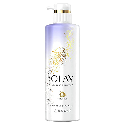 OLAY CLEANSING & RENEWING NIGHTTIME BODY WASH 530ML