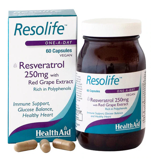 HEALTHAID RESOLIFE, 60 CAPSULES