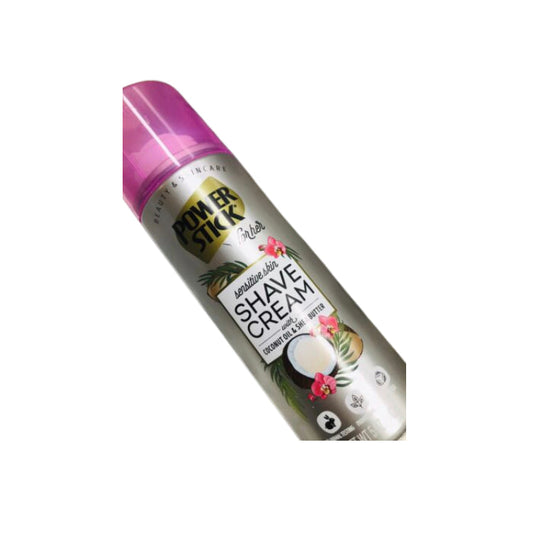 POWER STICK SHAVE CREAM WITH COCONUT OIL & SHEA BUTTER