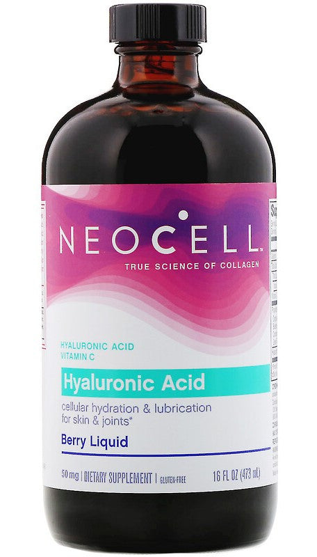 NEOCELL HYALURONIC ACID, BERRY LIQUID 473ML