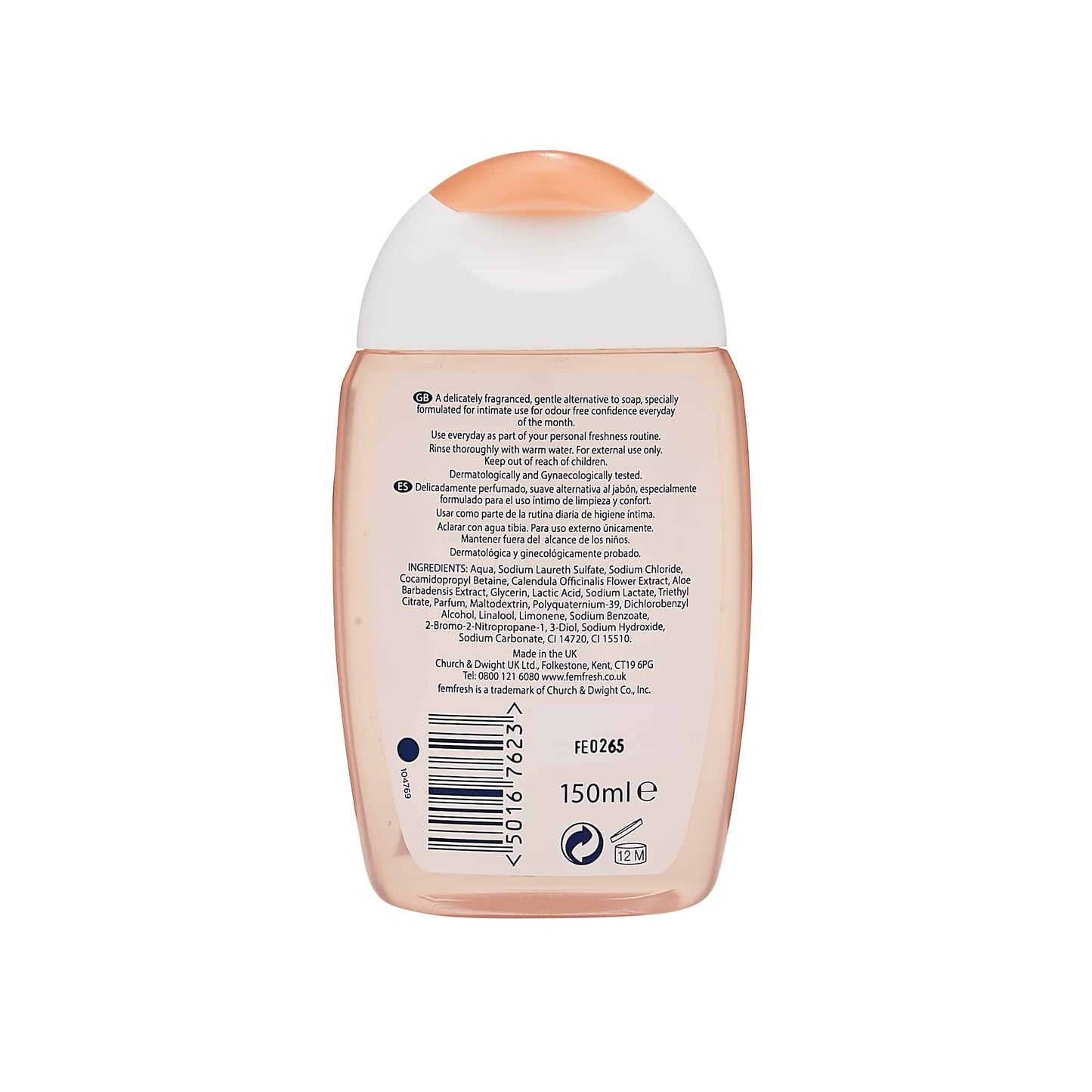 FEMFRESH SOAP FREE WASH