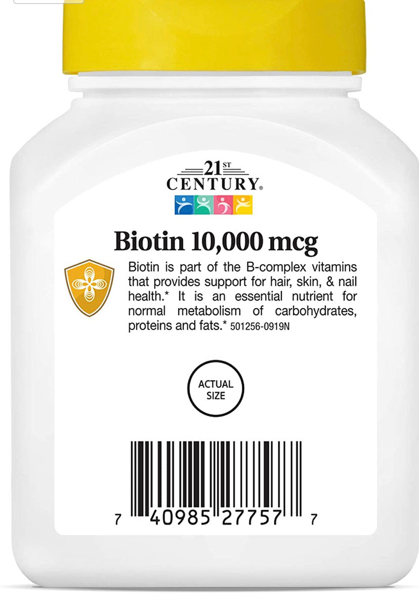 21ST CENTURY BIOTIN TABLETS - E-Pharmacy Ghana