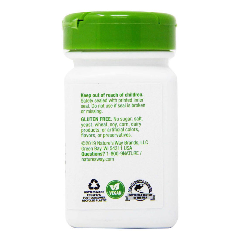 NATURE’S WAY GOLDENSEAL ROOT, 50 VEGAN CAPSULES