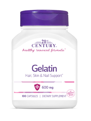 21ST CENTURY GELATIN 600MG