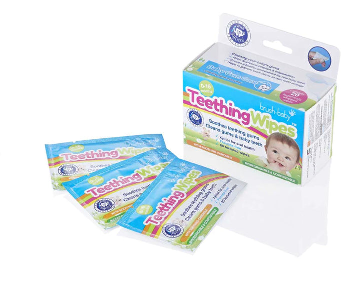 BRUSH-BABY TEETHING WIPES