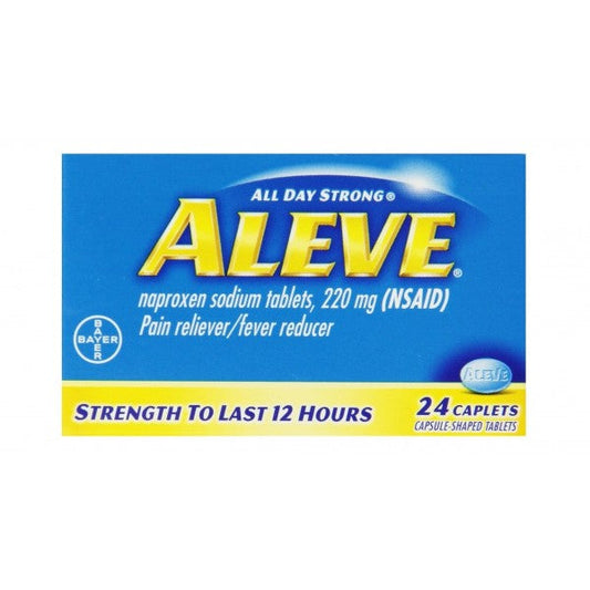 BAYER ALEVE, 24 CAPLETS