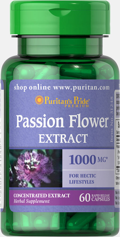 PURITAN’S PRIDE PASSION FLOWER EXTRACT