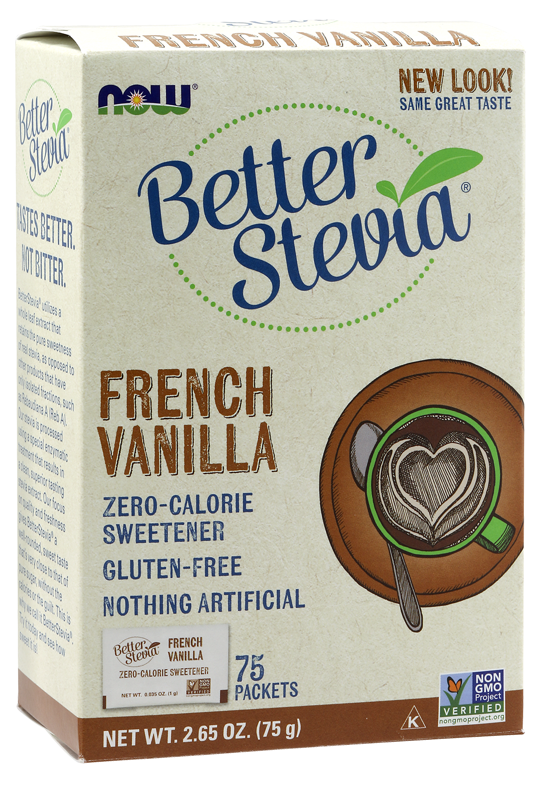 NOW BETTER STEVIA FRENCH VANILLA