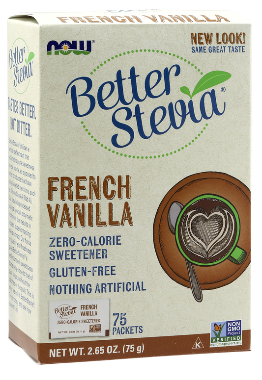 NOW BETTER STEVIA FRENCH VANILLA