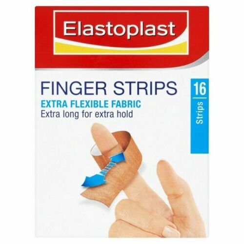 ELASTOPLAST FINGER STRIPS EXTRA FLEXIBLE FABRIC