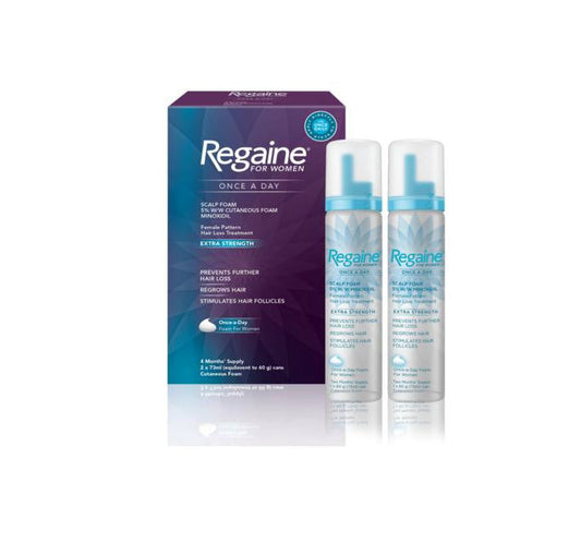 REGAINE FOR WOMEN EXTRA STRENGTH 4 MONTHS’ SUPPLY