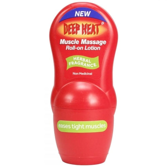 DEEP HEAT MUSCLE MASSAGE ROLL-ON LOTION