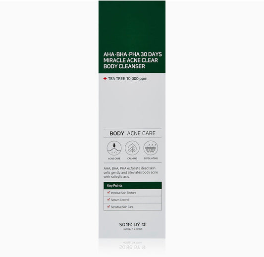 AHA.BHA.PHA 30DAYS MIRACLE ACNE CLEAR BODY CLEANSER