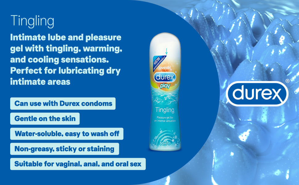 DUREX PLAY TINGLING PLEASURE GEL 50ML - E-Pharmacy Ghana
