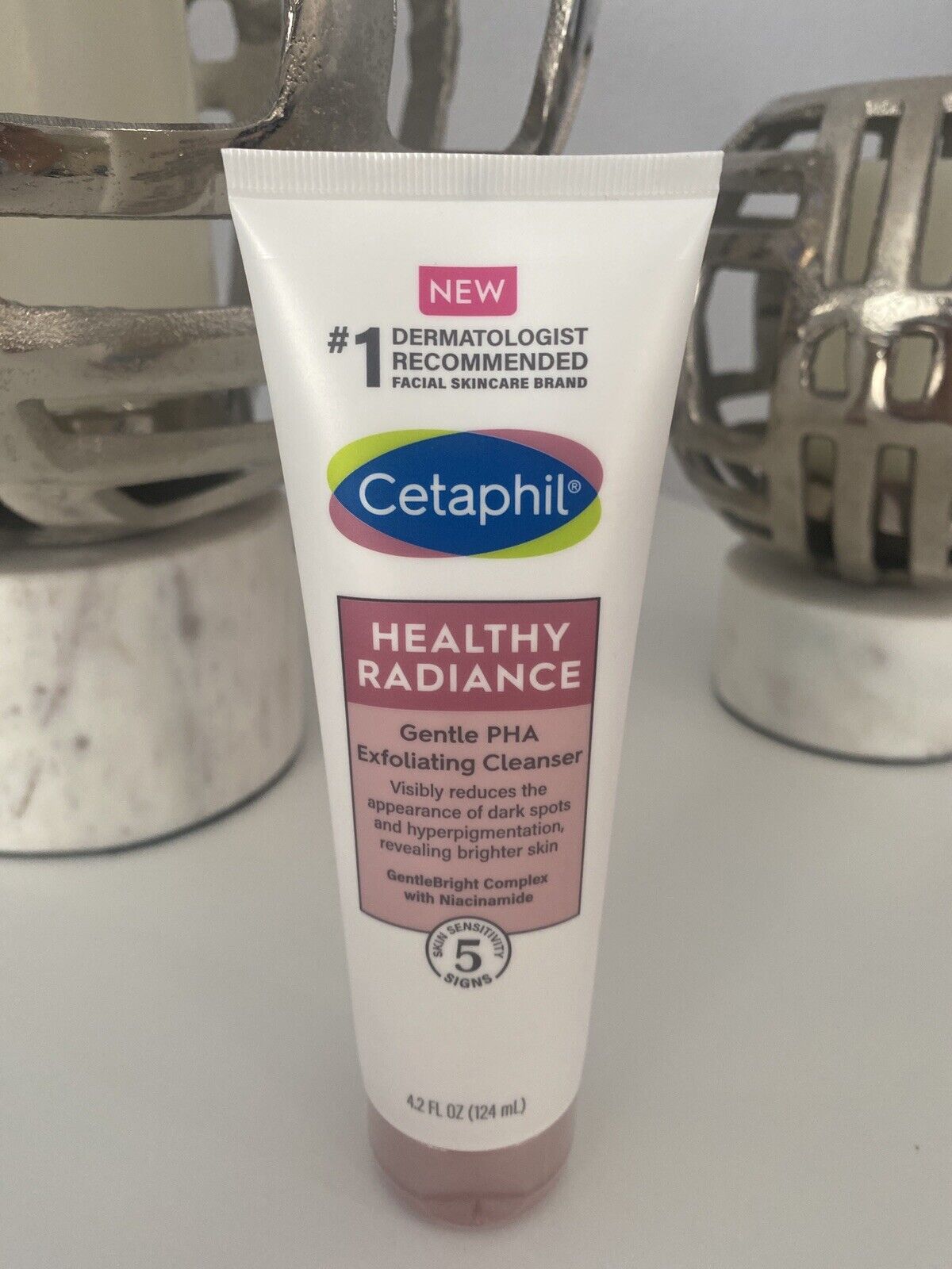 CETAPHIL HEALTHY RADIANCE GENTLE PHA EXFOLIATING CLEANSER 124ML