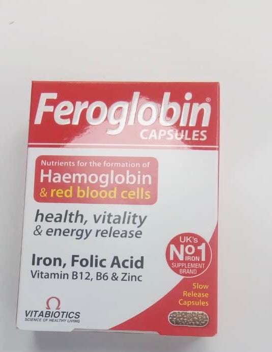 FEROGLOBIN CAPSULES - E-Pharmacy Ghana