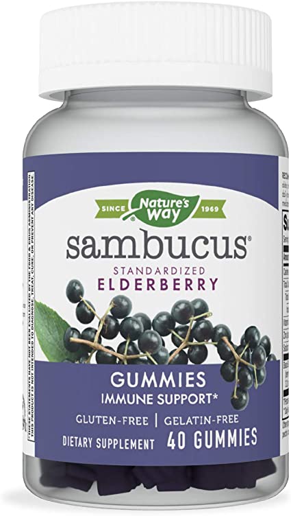 NATURE’S WAY SAMBUCUS ELDERBERRY GUMMIES