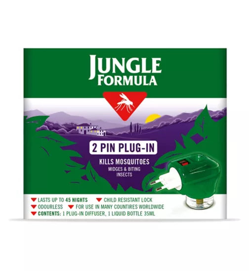 JUNGLE FORMULA PLUG-IN MOSQUITO REPELLENT