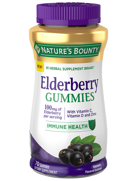 NATURE’S BOUNTY ELDERBERRY GUMMIES