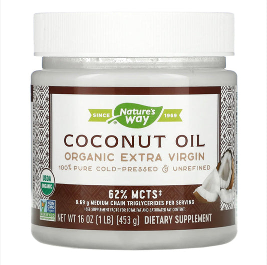 NATURE’S WAY COCONUT OIL ORGANIC EXTRA VIRGIN