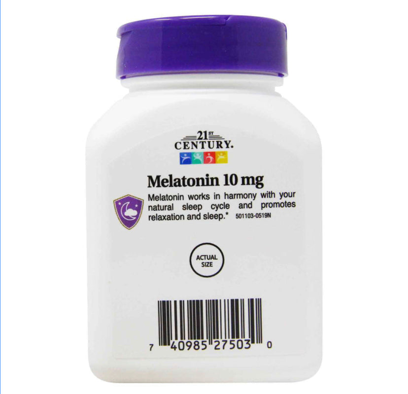 21ST CENTURY MELATONIN 10MG - E-Pharmacy Ghana