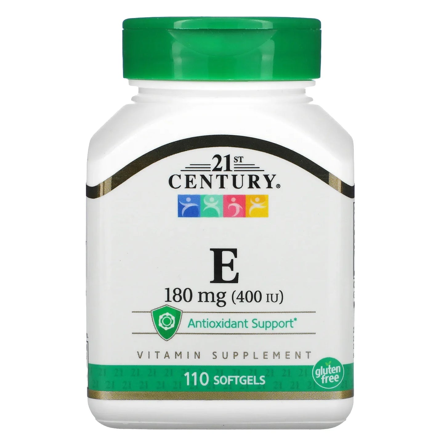 21ST CENTURY VITAMIN E 180MG (400 IU), 110 SOFTGELS