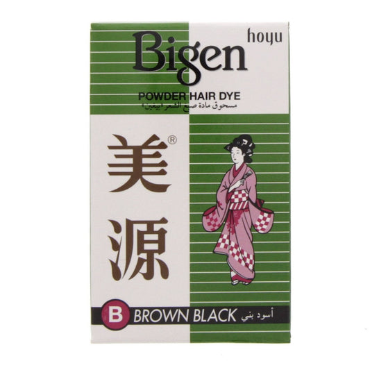 BIGEN POWDER HAIR DYE BROWN BLACK