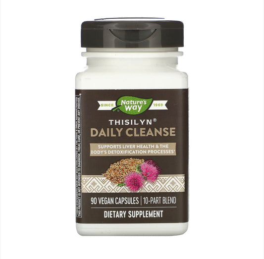 NATURE’S WAY DAILY CLEANSE, 90 VEGAN CAPSULES