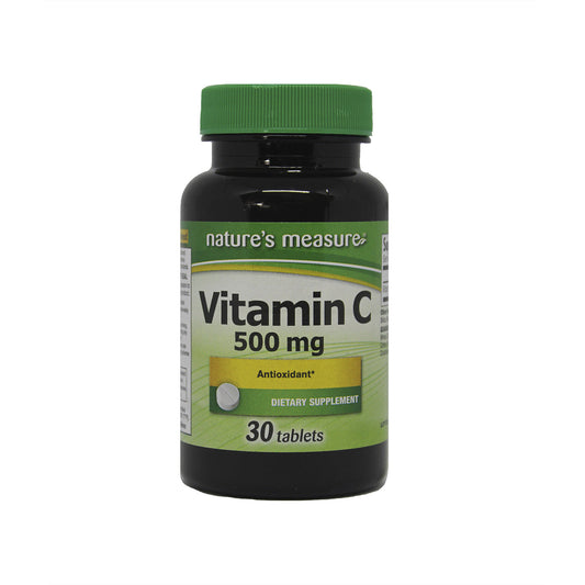 NATURE’S MEASURE VITAMIN C 500MG, 30 TABLETS
