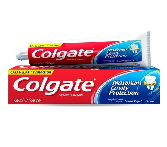 COLGATE MAXIMUM CAVITY PROTECTION TOOTHPASTE