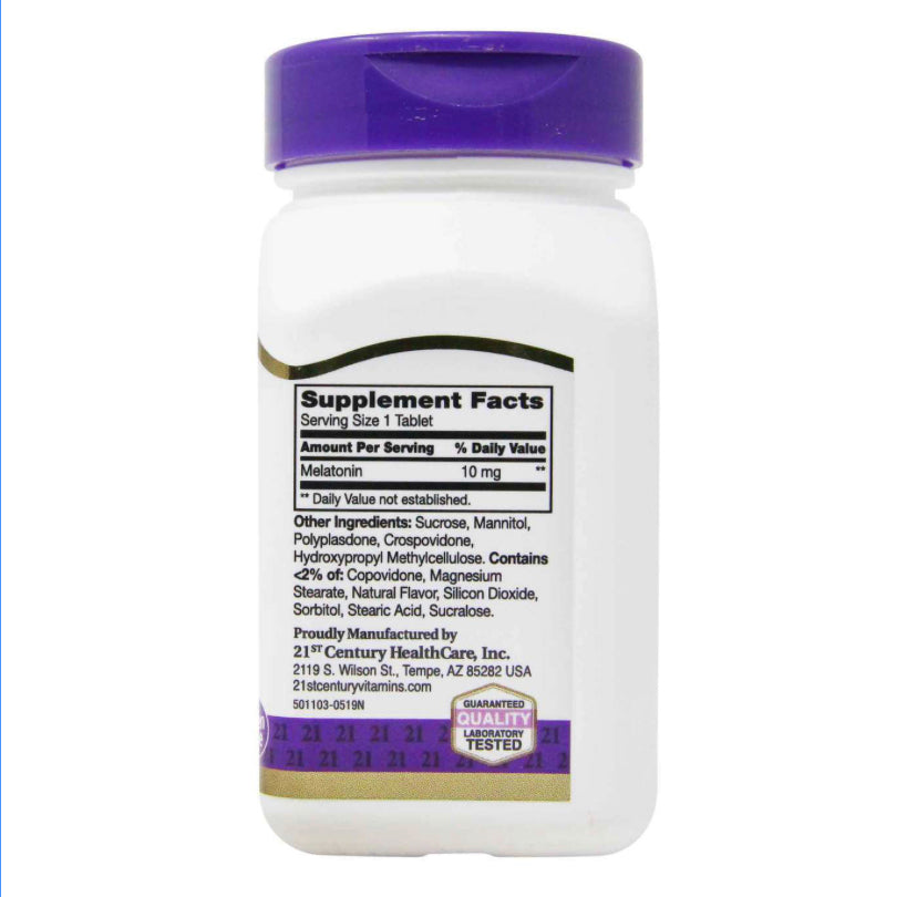 21ST CENTURY MELATONIN 10MG - E-Pharmacy Ghana