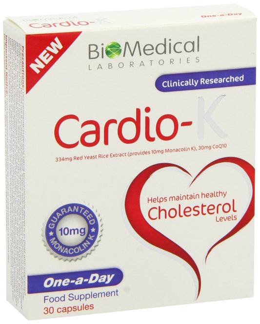 BIOMEDICAL CARDIO-K, 30 CAPSULES
