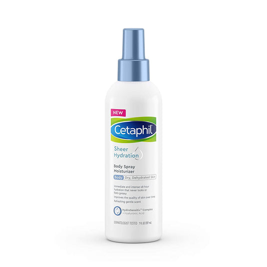 CETAPHIL SHEER HYDRATION BODY SPRAY MOISTURIZER