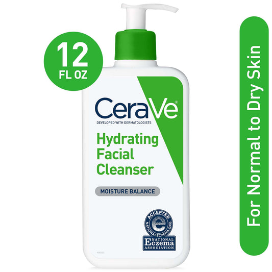 CERAVE HYDRATING FACIAL CLEANSER 12oz