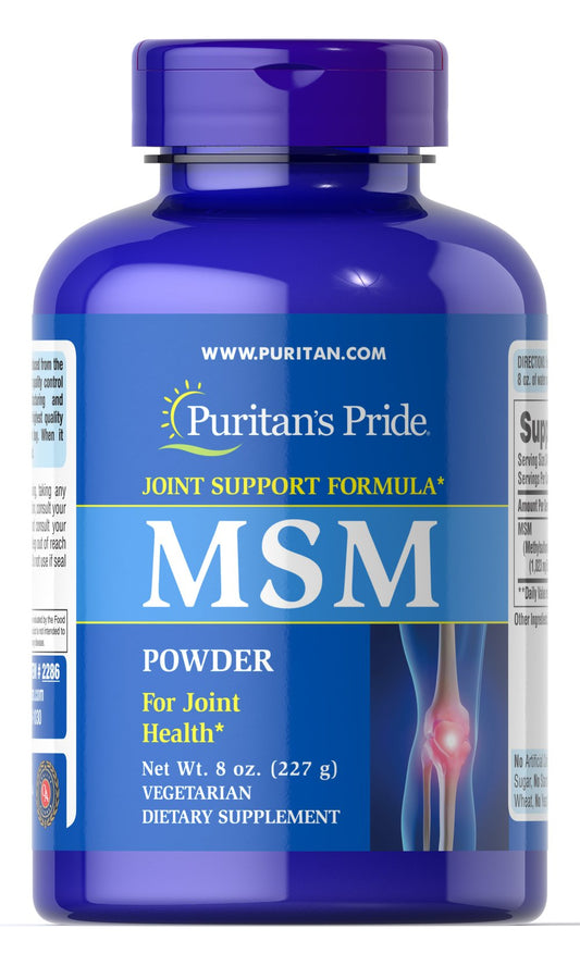 PURITAN’S PRIDE MSM POWDER 227G