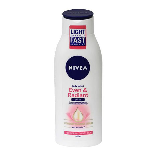 NIVEA EVEN & RADIANT BODY LOTION SPF 15