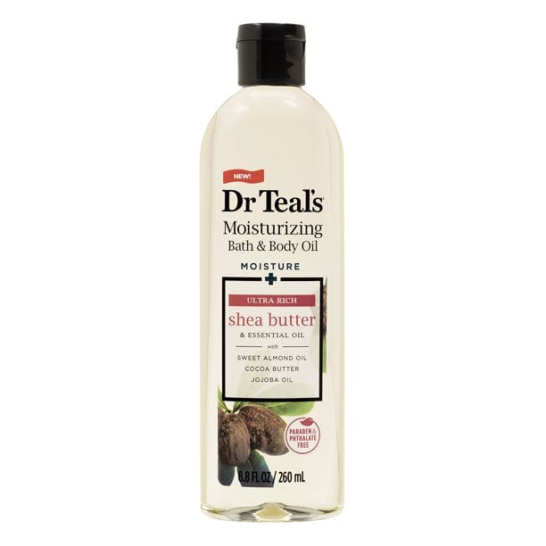 DR TEAL’S SHEA BUTTER MOISTURIZING BATH & BODY OIL