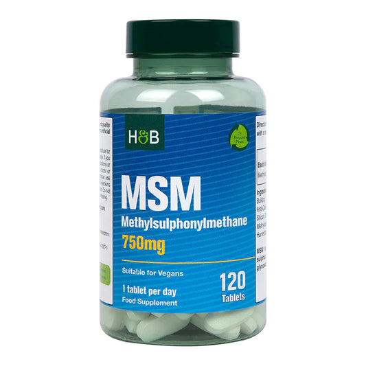 HOLLAND & BARRETT MSM 750MG