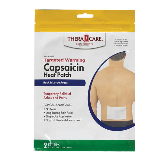 THERA CARE CAPSAICIN HEAT PATCH