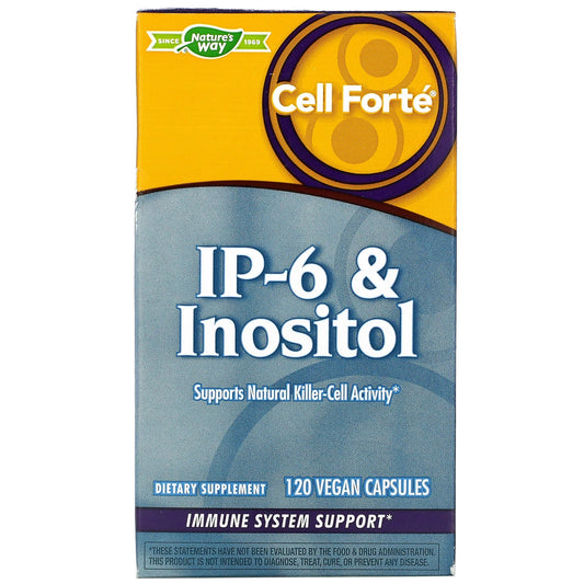NATURE’S WAY IP~6 & INOSITOL, 120 VEGAN CAPSULES